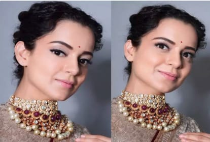 kangana ranaut new look during promotion of manikarnika