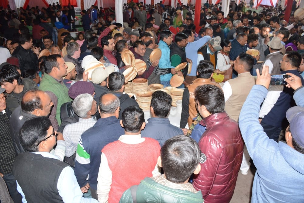 harish rawat khichdi party in dehradun uttarakhand