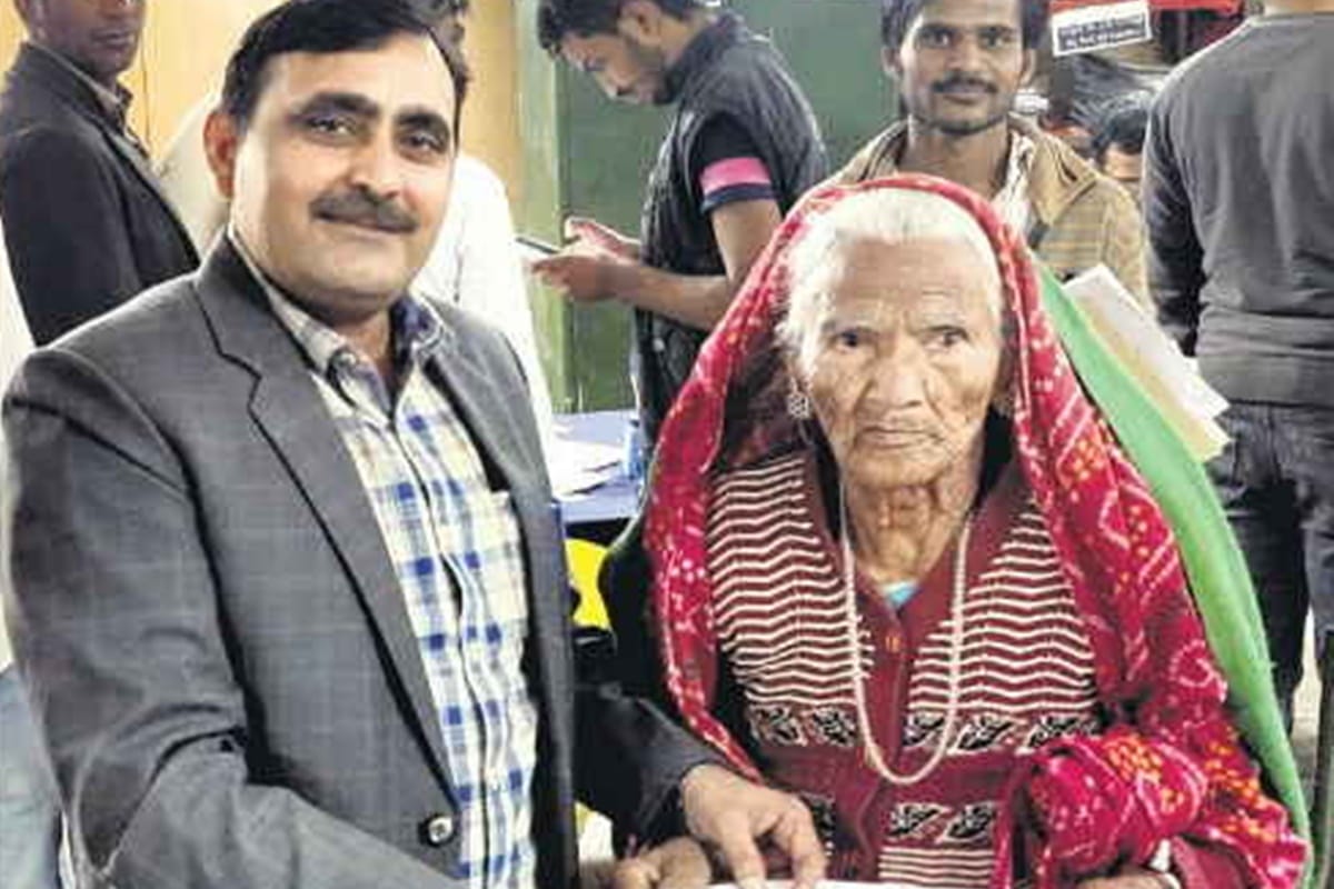 after waiting for 12 years centenarian Jamuna Mai becomes Indian Citizen