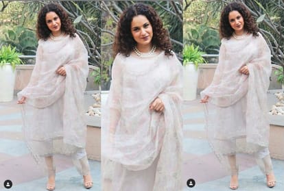kangana ranaut new look during promotion of manikarnika