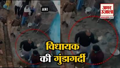 RJD MLA Prahlad Yadav caught on camera slapping a man