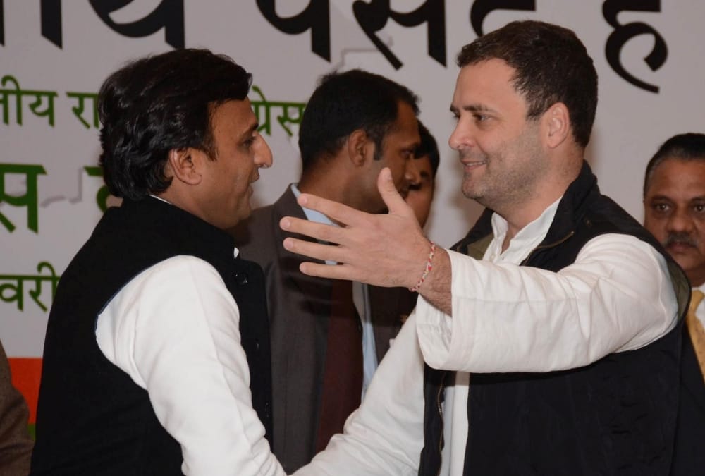 pics of changing politics of uttar pradesh.