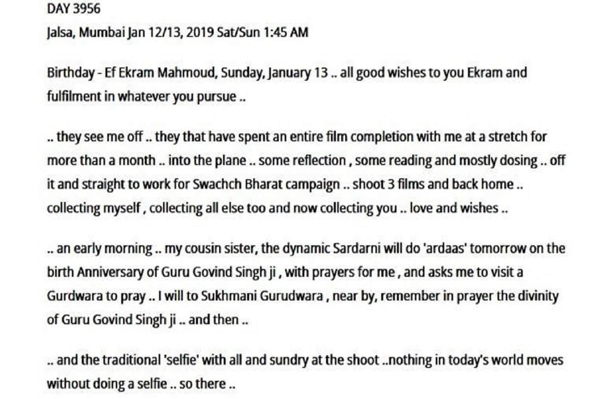 amitabh bachcban disappoint on removing his blog