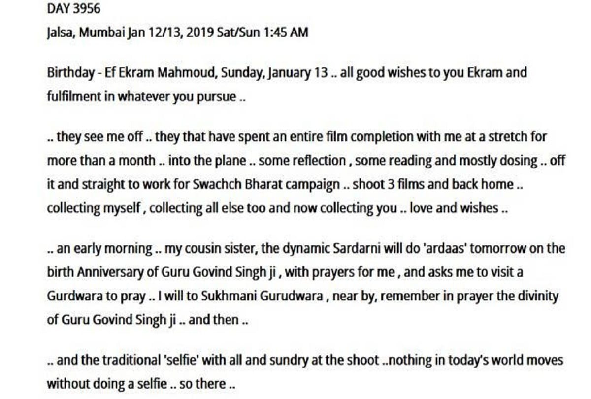 amitabh bachcban disappoint on removing his blog