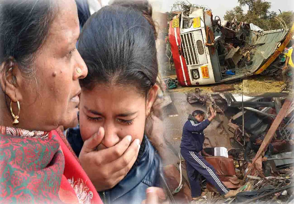 painful Road accident on Kanpur-Allahabad highway