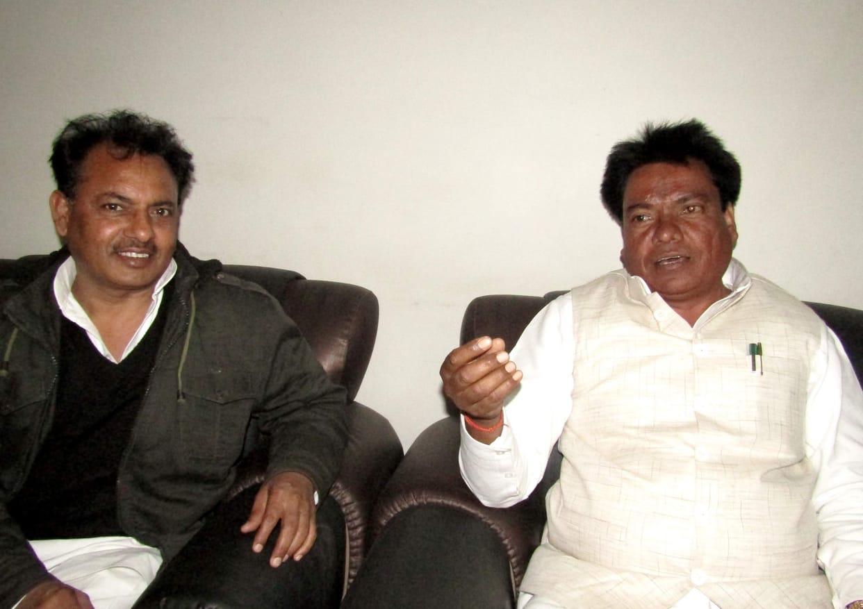 apna dal s MLA gives statment fater complain of extortion