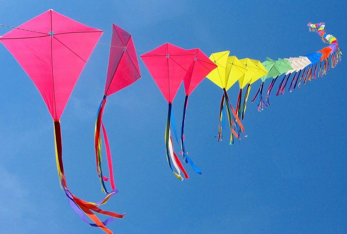 know about famous kite festivals of India in hindi