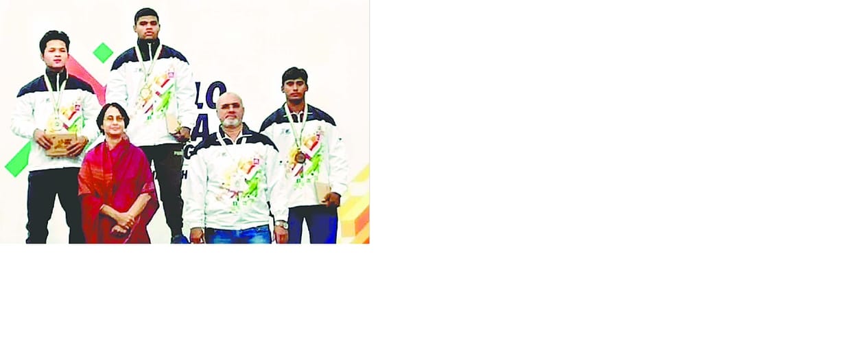 gulam win gold madel in khelo india khelo