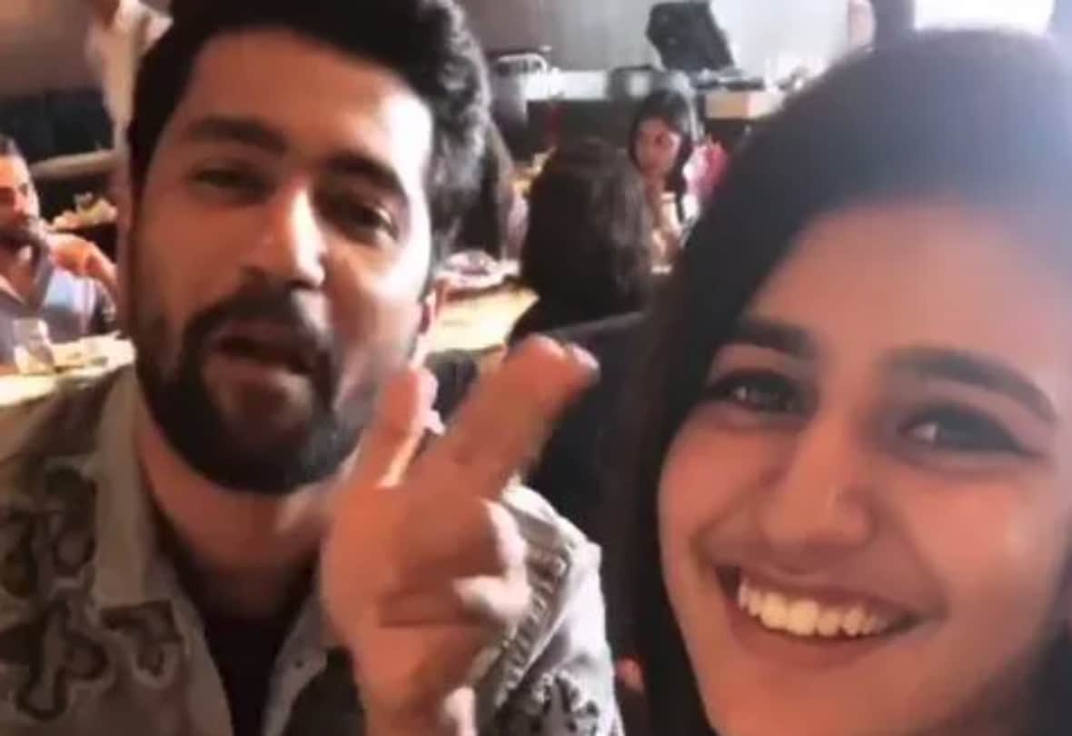 priya prakash varrier share pictures with ranveer singh and vicky kaushal