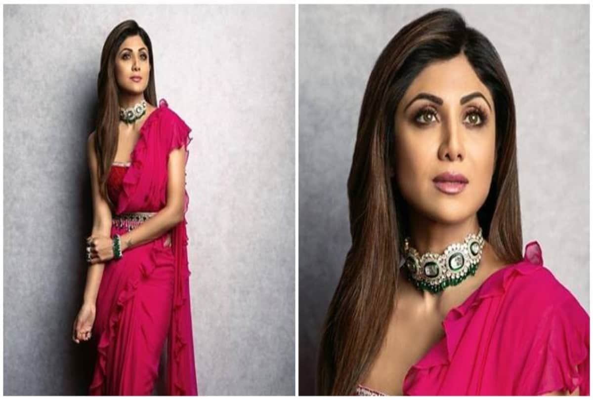 Shilpa Shetty latest experimental with her sari has left us impressed