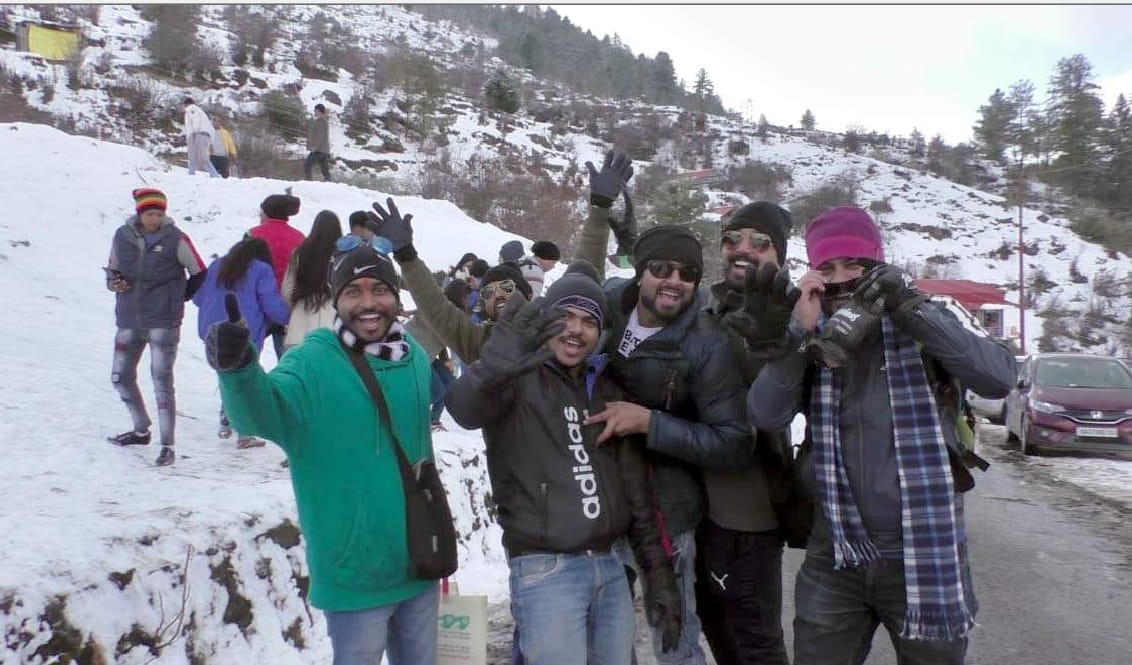 Snowfall in Auli and chardham photos 2019