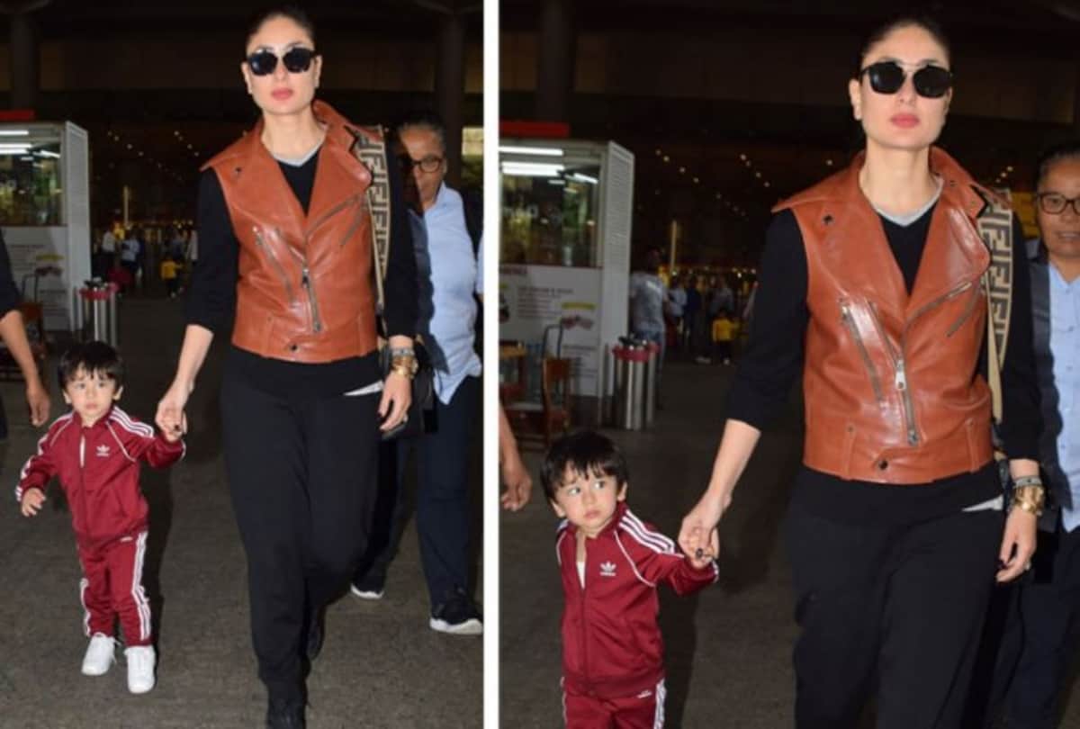 Taimur Ali Khan Airport Look Viral on Social Media