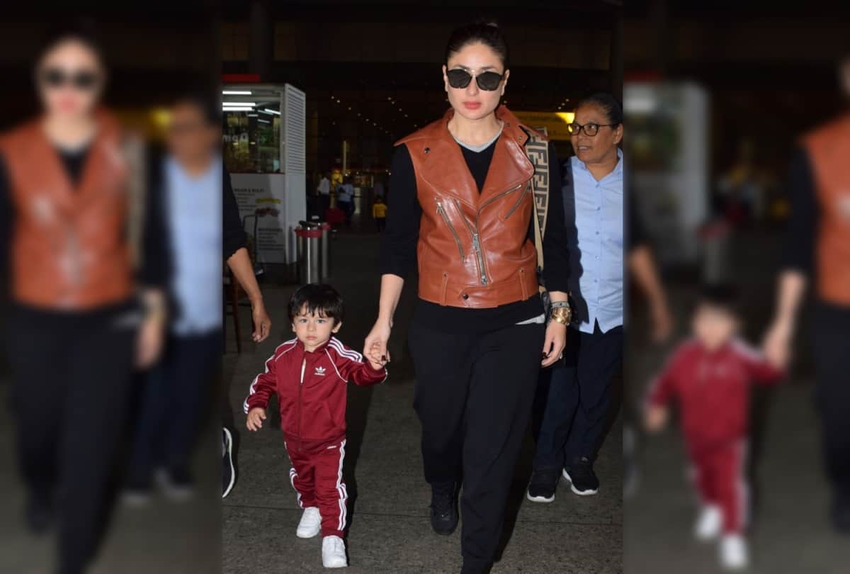 Taimur Ali Khan Airport Look Viral on Social Media