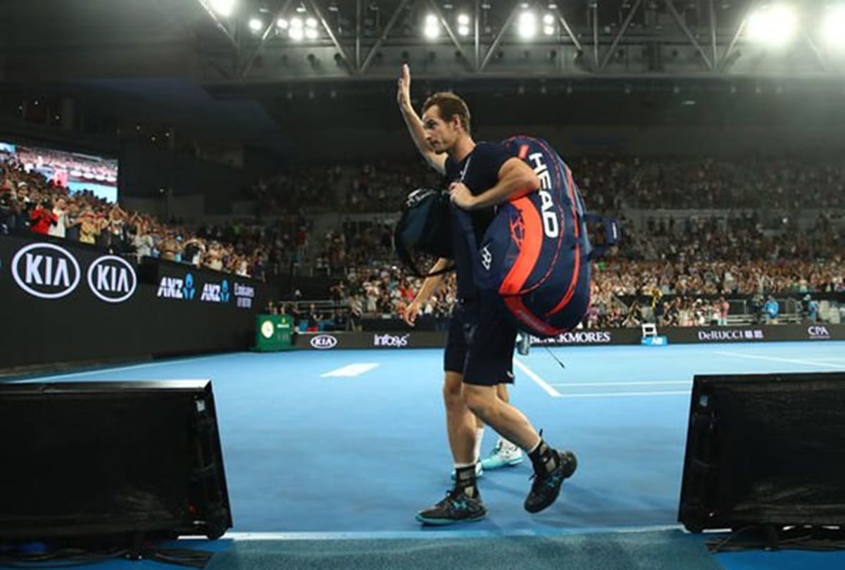 Andy murray knocked out of Australian open in first round