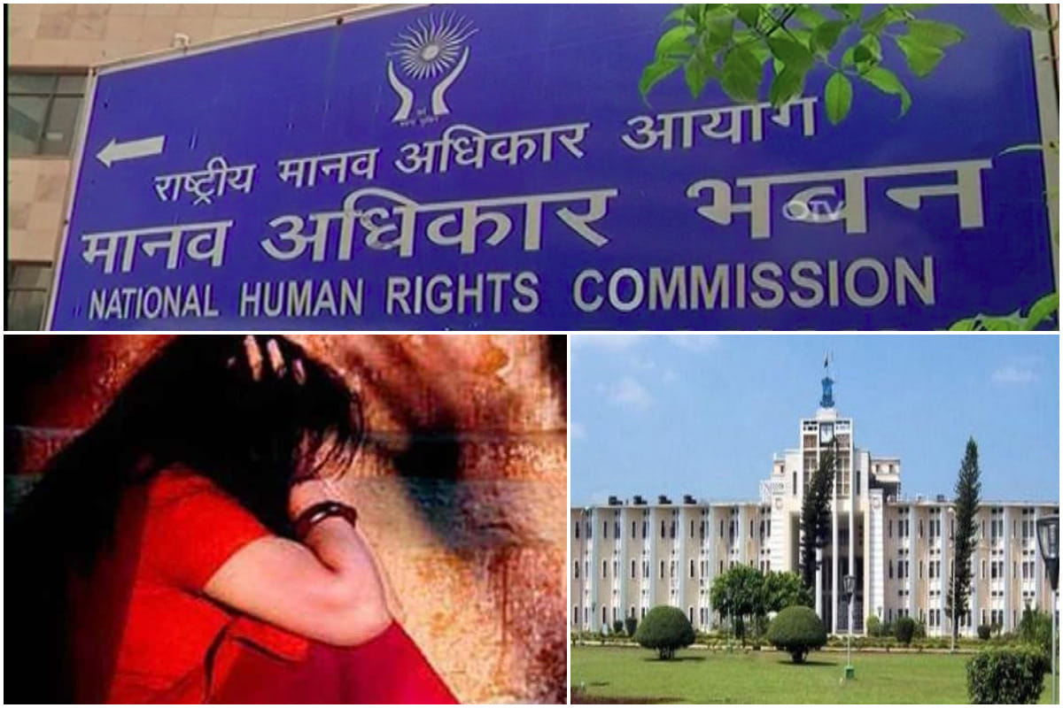 Locals protest after a minor girl gave birth to a child in a residential school in Kandhamal.