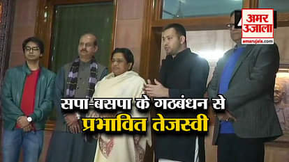 tejasvi yadav to meet mayawati and akhilesh yadav in lucknow
