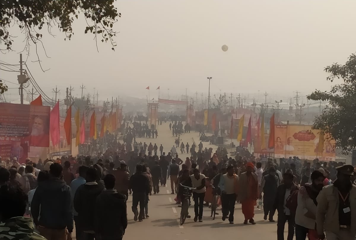 Nobody Stop vehicle in Maha kumbh mela 2019 prayagraj