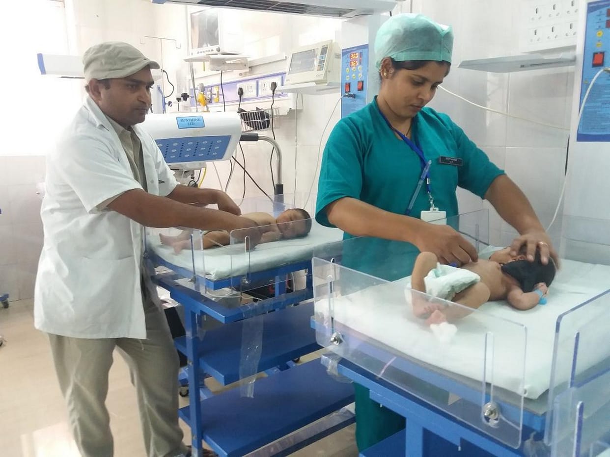 मासूमों के लिए संजीवनी बना नवजात शिशु देखभाल इकाई