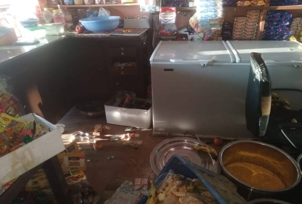 Firing on youth Businessman in his shop nainital