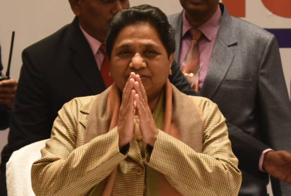 mayawati criticizes BJP for for its policies.