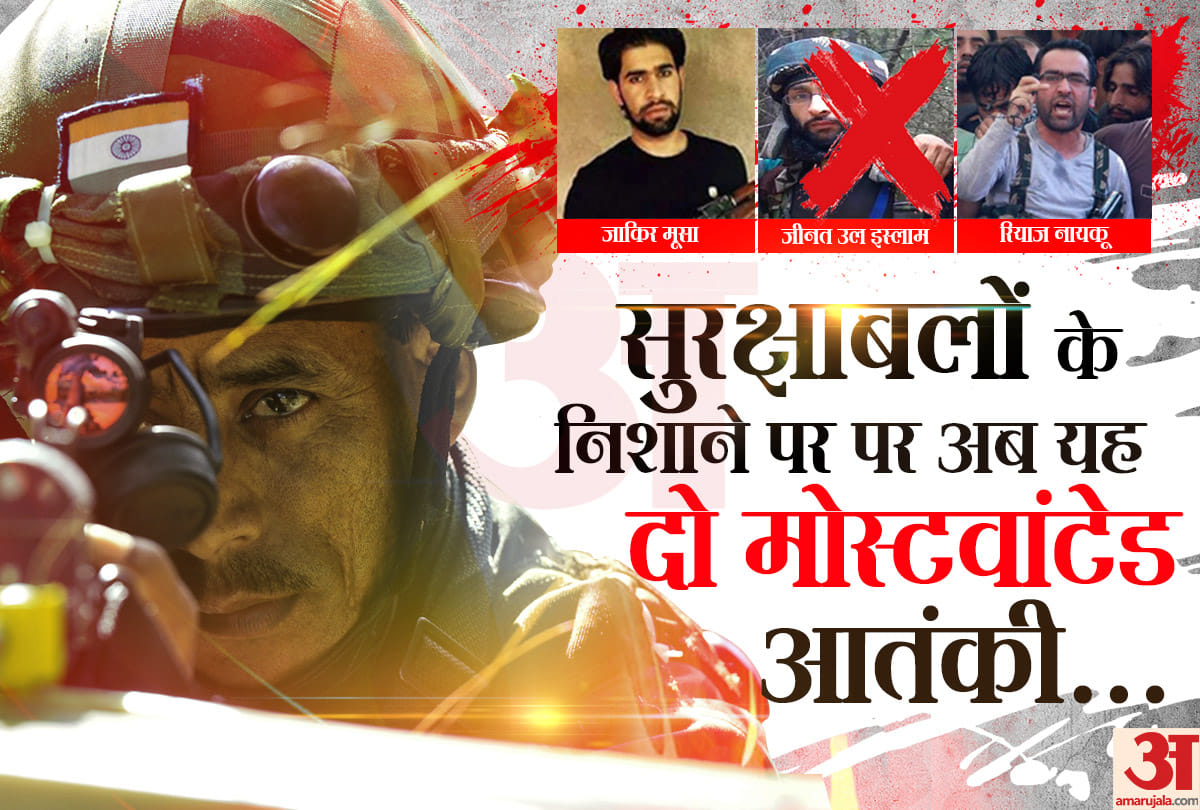 zakir moosa and riyaz naikoo in hit list of army for encounter in year 2019, zeenat ul islam killed