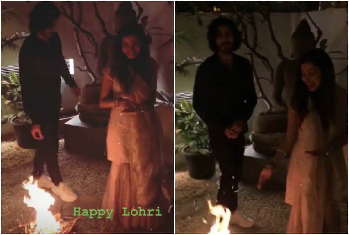 Mira Rajput Sara Ali Khan Arjun Kapoor celebrates Lohri shared pictures on instagram