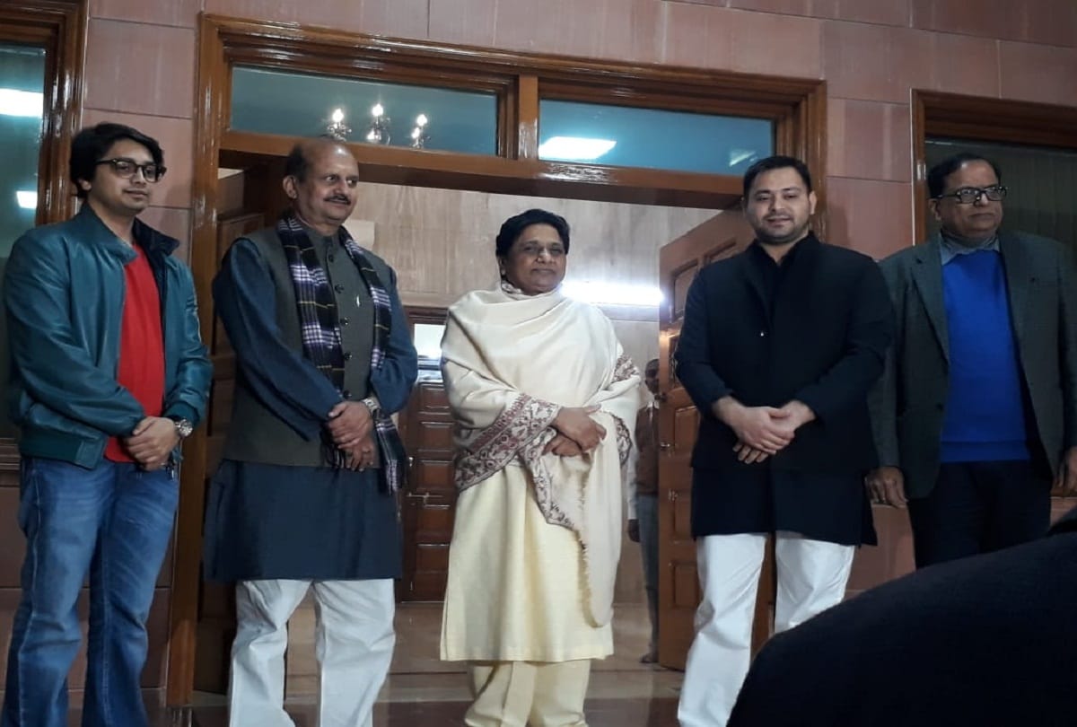 tejasvi yadav to meet mayawati and akhilesh yadav.