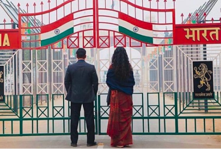 salman khan share video from bharat set he played cricket