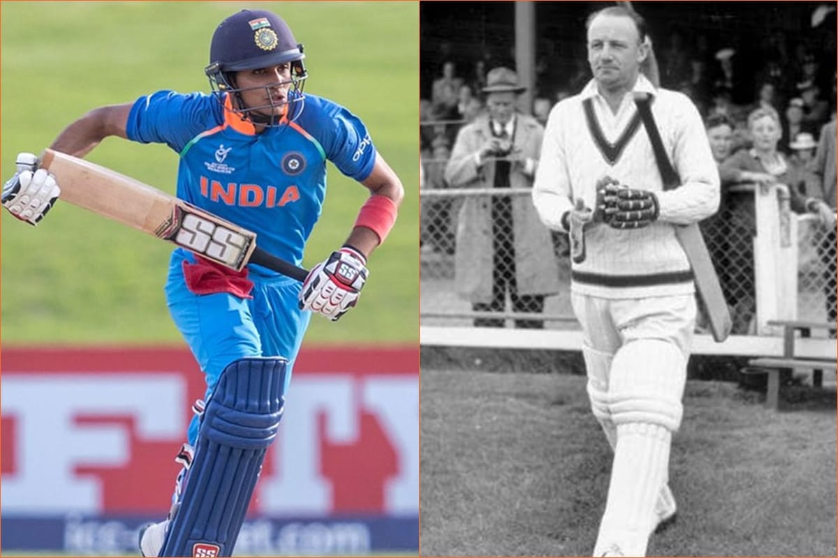 shubhman gill breaks many records along with sir don bradman