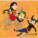 राजद नेता तेजप्रताप यादव ने अपने ट्विटर पर शेयर किया कार्टून