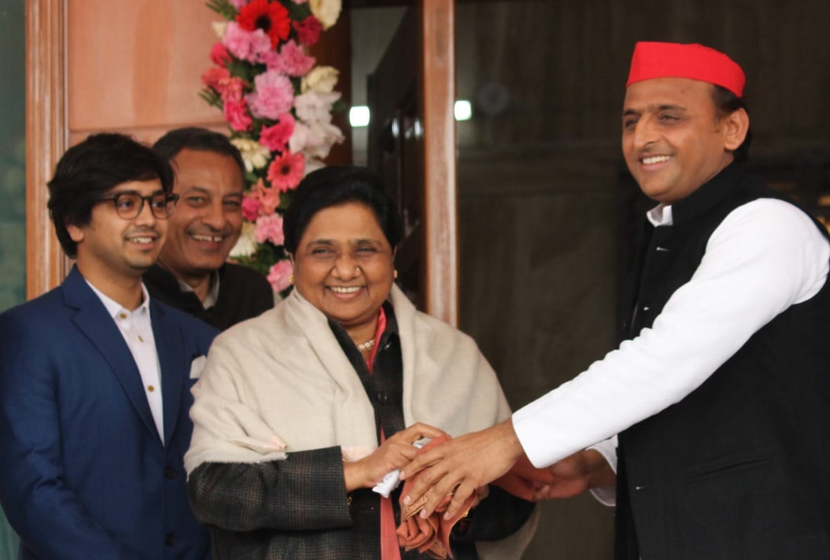 nephew aakash learning politics from mayawati
