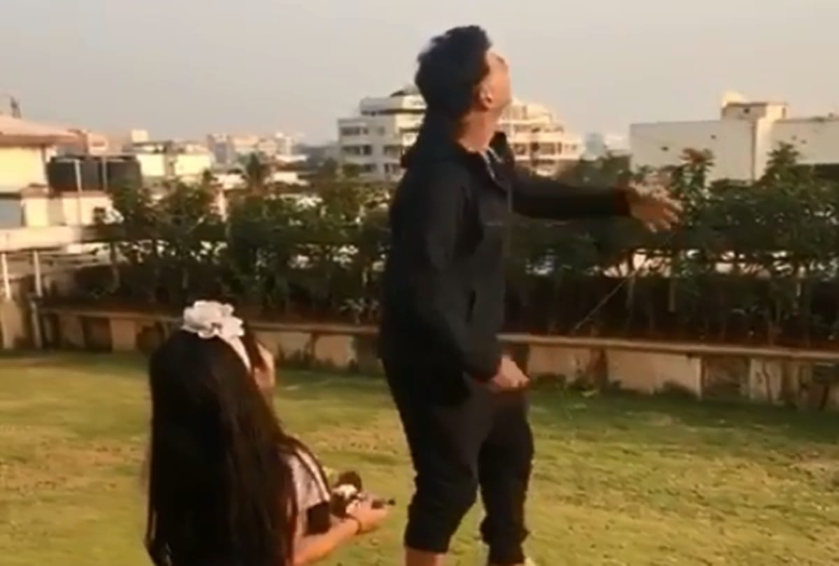 Akshay Kumar celebrate Makar Sankranti with daughter Nitara Fly Kites