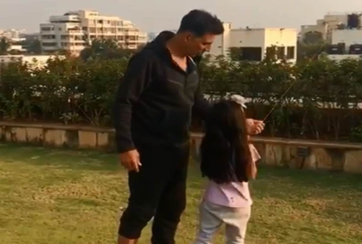 Akshay Kumar celebrate Makar Sankranti with daughter Nitara Fly Kites