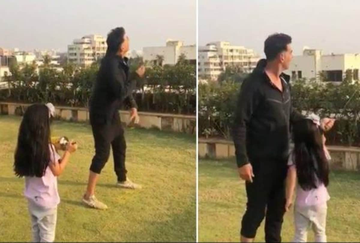 Akshay Kumar celebrate Makar Sankranti with daughter Nitara Fly Kites