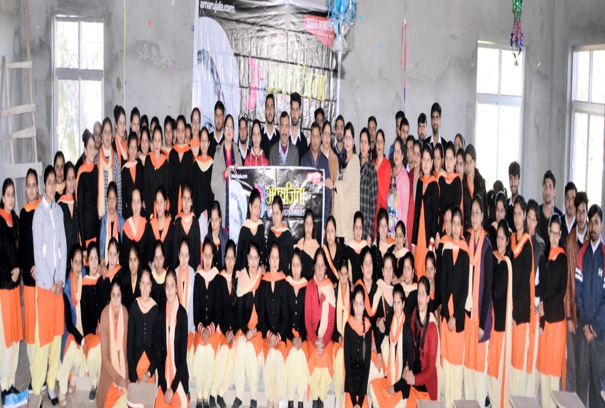 aparajita100 million smiles programme organized in Nalanda Bed College manyari hamirpur himachal