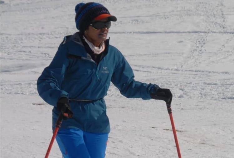 IPS aparna kumar reached on south pole