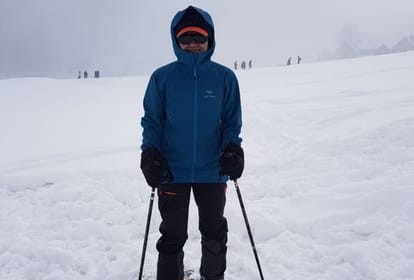 IPS aparna kumar reached on south pole