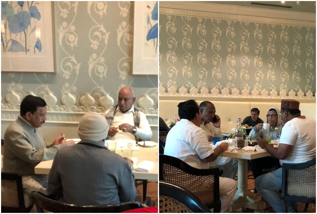 104 bjp mla in gurgaon resort congress missing karnataka political drama operation lotus