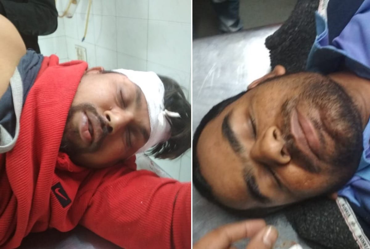 criminals attacked on law students in lucknow