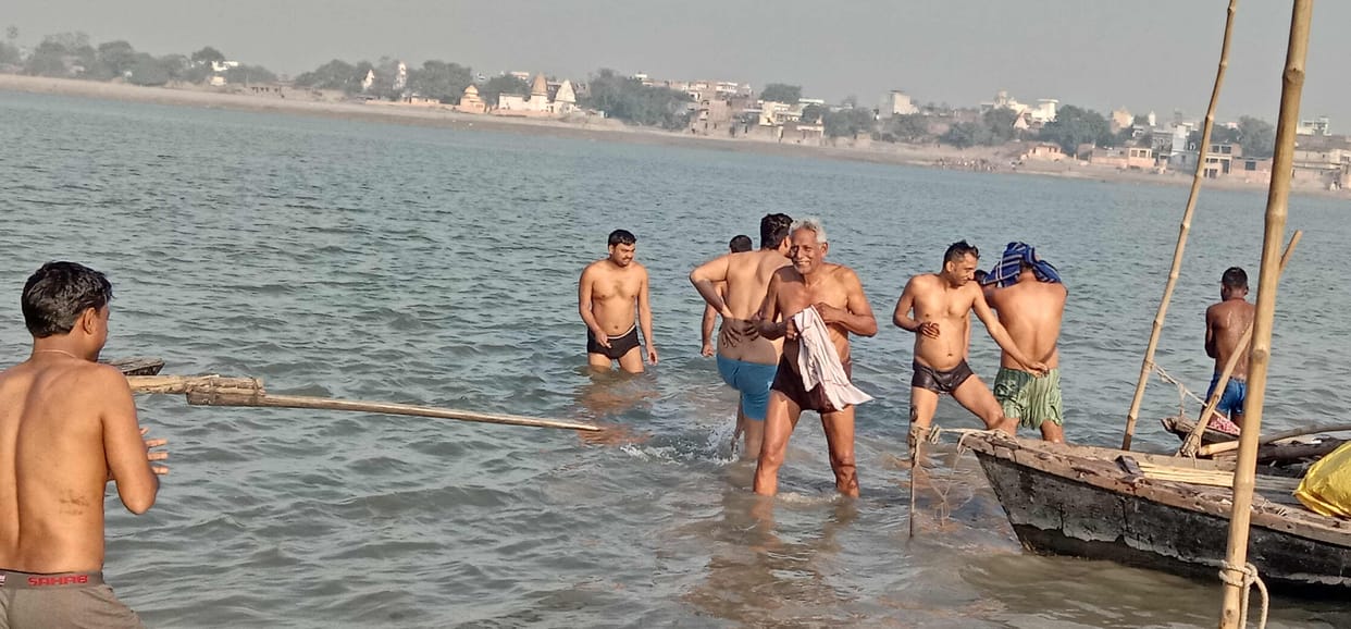 Due to the belief in Saryu