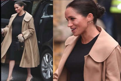 follow meghan markles pregnancy look