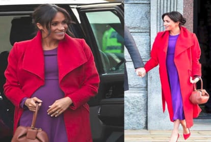 follow meghan markles pregnancy look