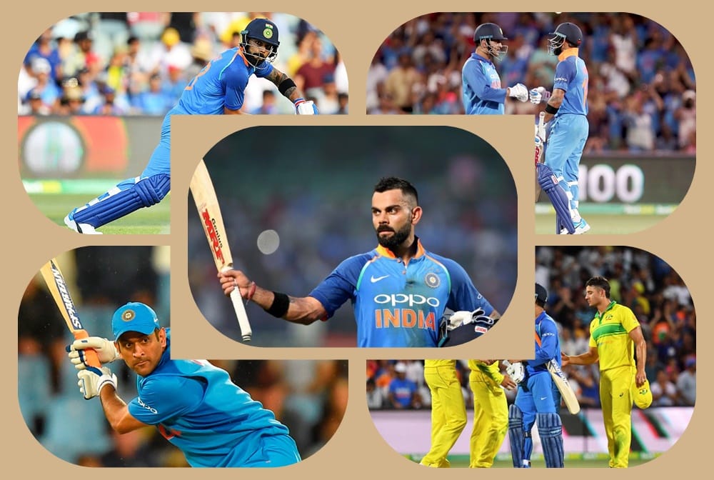 India vs australia: Highest five targets chased down in Adelaide by different team