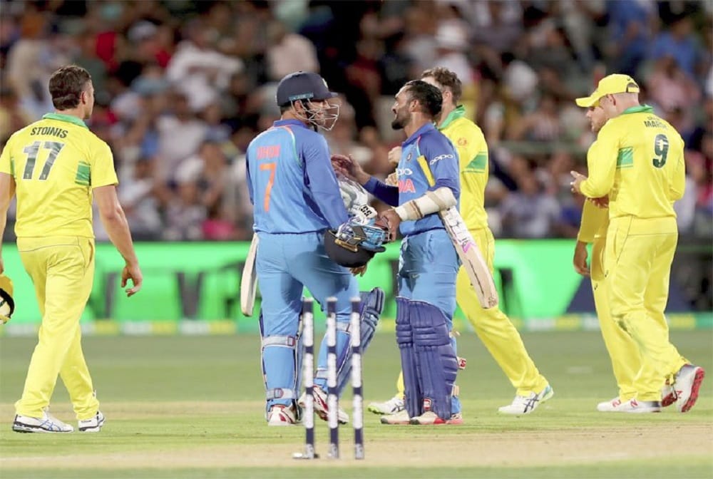 dinesh karthik is unsung hero of Adelaide odi against australia