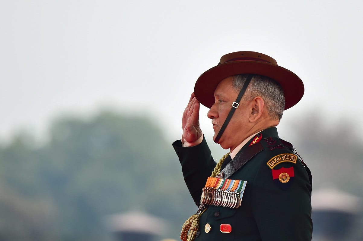 Army chief Gen Bipin Rawat said on Pakistan