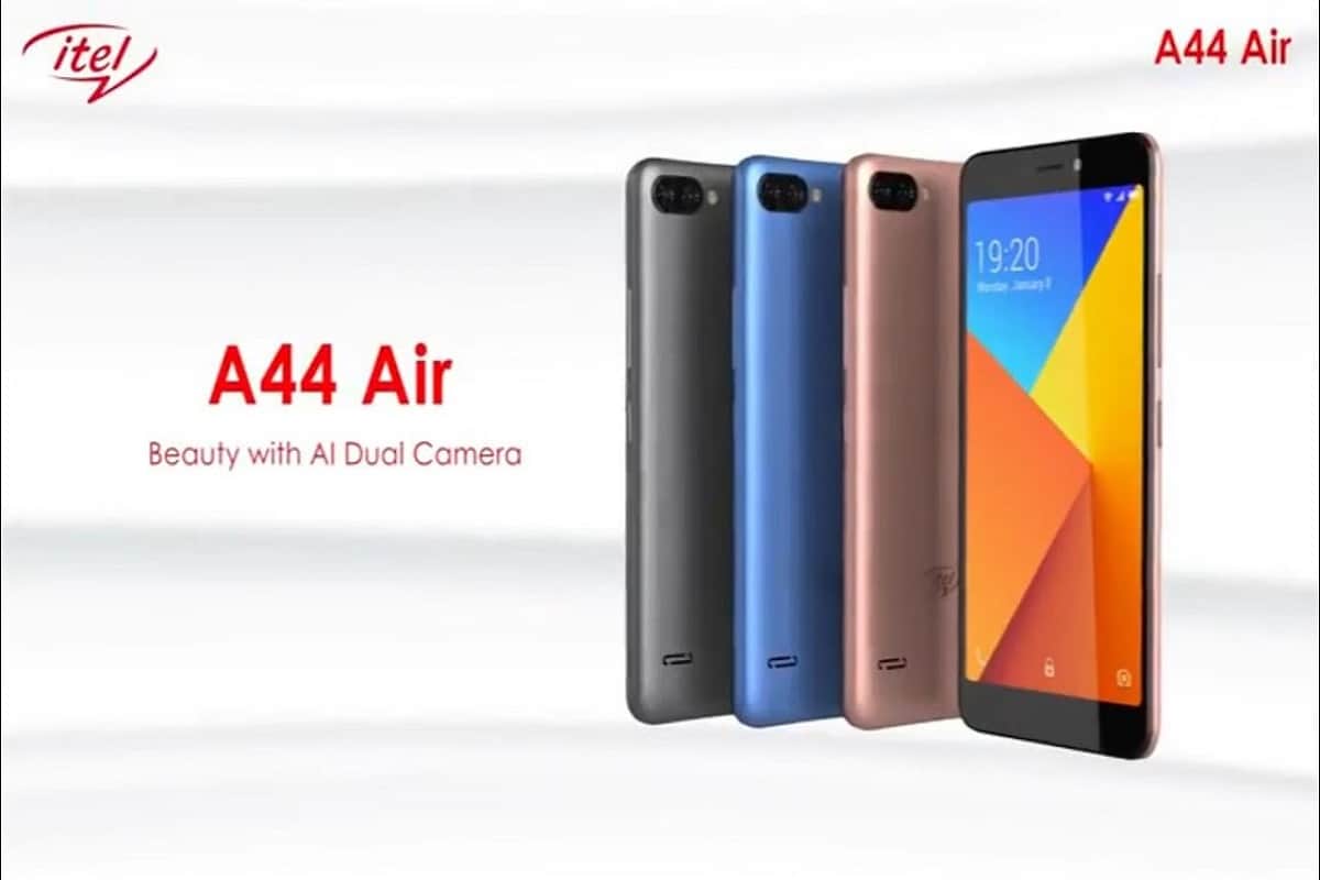 Itel A44 Air Lauched in India with dual rear camera at Rs 4,999
