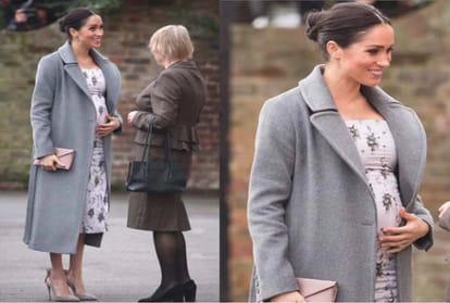follow meghan markles pregnancy look