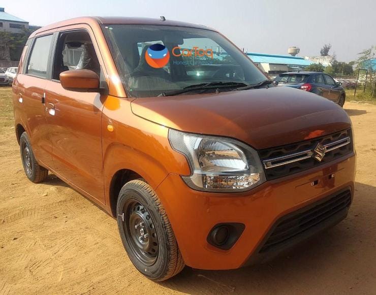 2019 new Maruti WagonR VXi Pearl autumn Orange Colour Pictures leaked, Online booking started