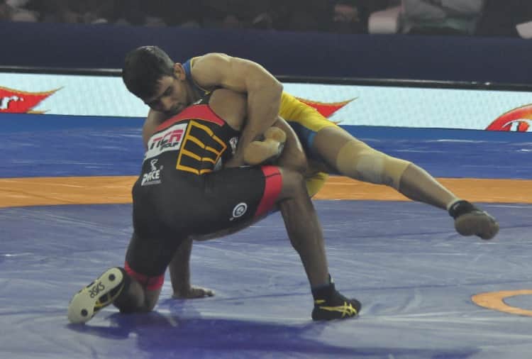 Pro Wrestling League Season 4 in Tau Devi Lal Stadium Panchkula