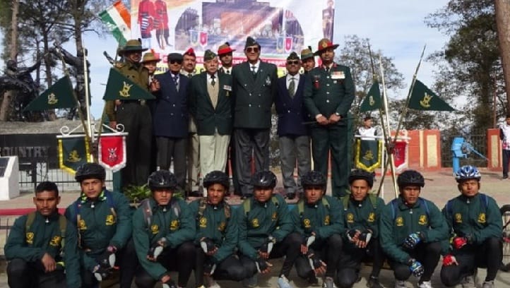 KRC leaves cycle rally on Army Day